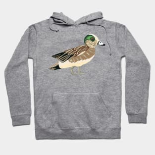 American Wigeon Duck Hoodie